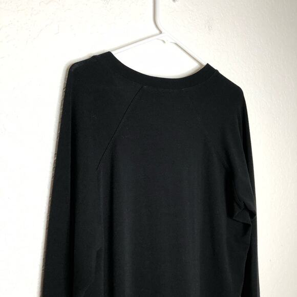 Cabi black v neck long sleeve knit tunic top size Small #125 - Picture 11 of 13